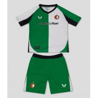 Camiseta Feyenoord Tercera Equipación Replica 2024-25 para niños mangas cortas (+ Pantalones cortos)